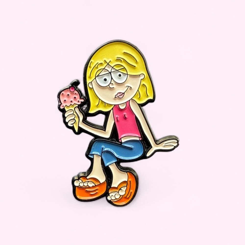 New! Lizzie McGuire Enamel Pin